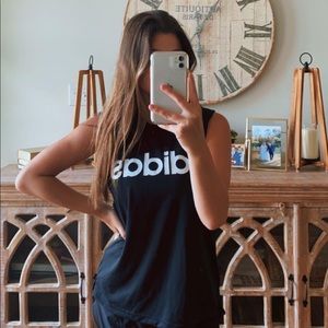 black adidas tank!!